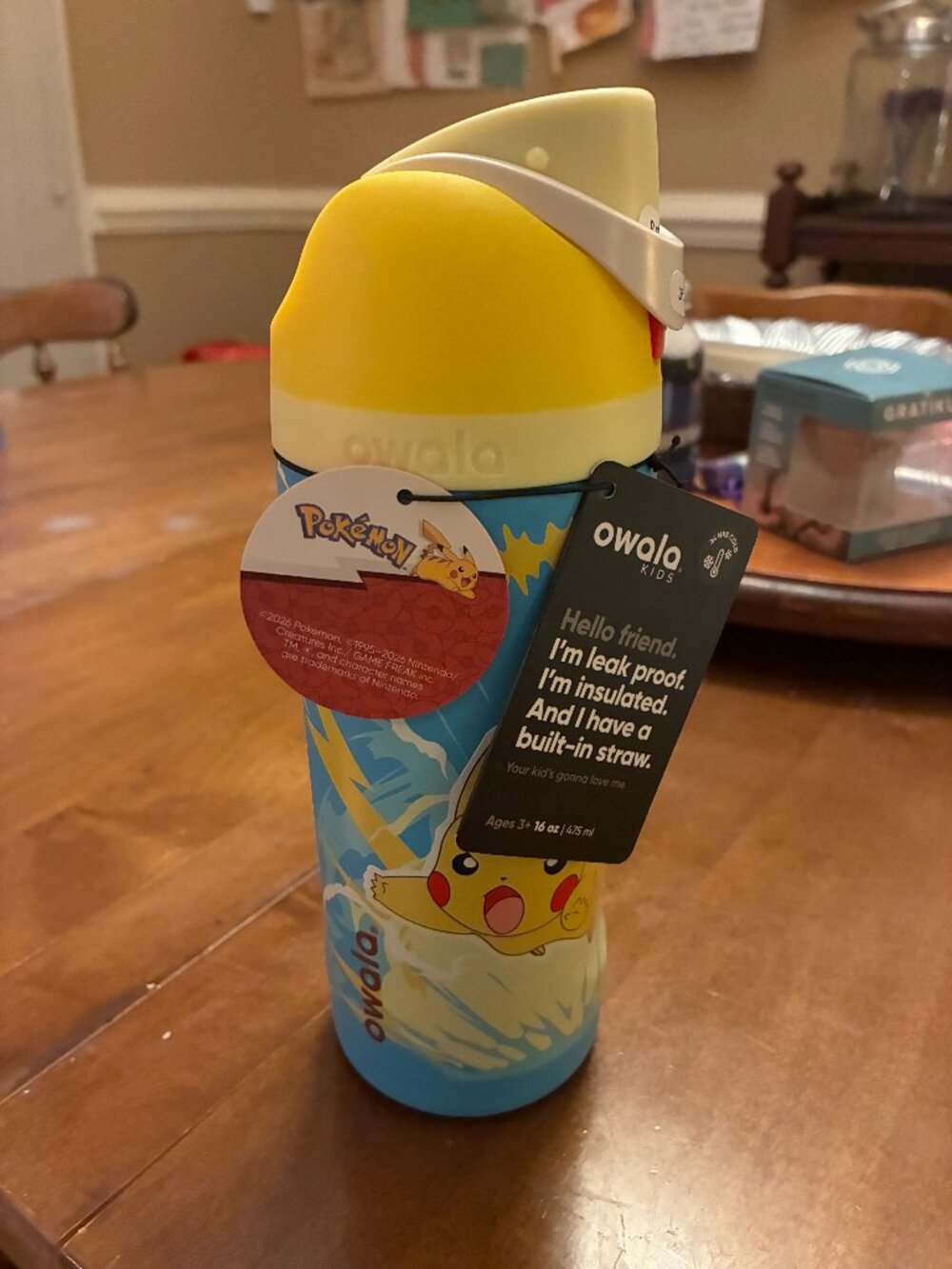 Pokemon Owala - Pikachu